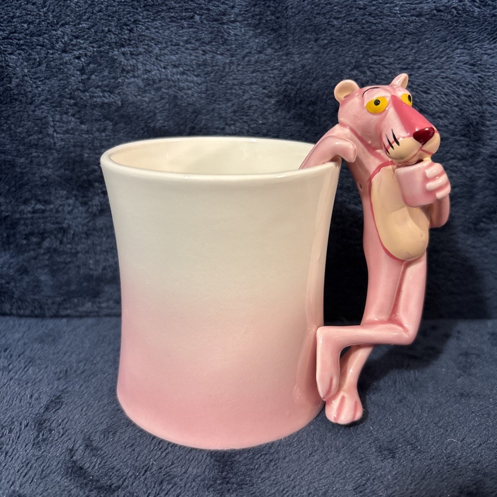 Rare Vintage Collectible cup Pink Panther Made in Japan, 1981 by Royal Orleans